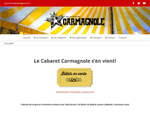 Tablet Screenshot of carmagnole.net